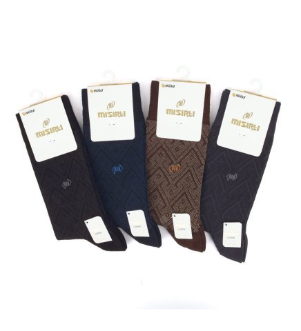 Mısırlı 1204 Modal Dikişsiz Erkek Çorap 6'lı