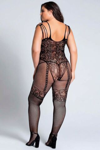 Vivaldy 3041 Battal Bayan Vücut Çorabı