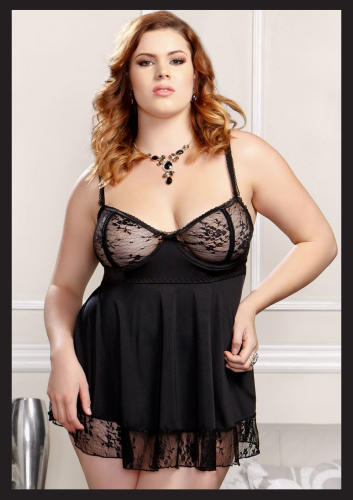 SHE 2024 Battal Beden Erotik Gecelik