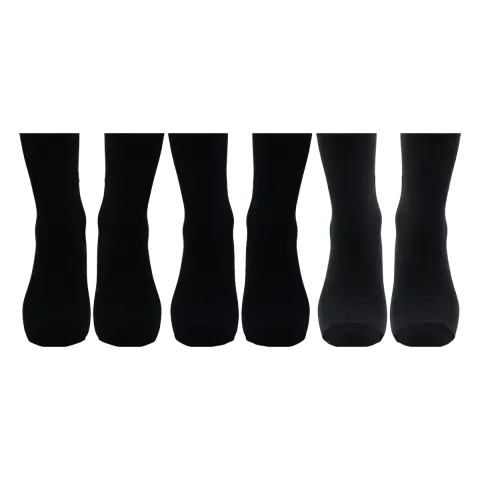 Vakre 9014-40 (41-44) Erkek Penye Likralı Çorap 12'li