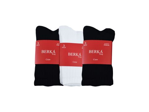 Berka Taban Altı Havlu Dikişsiz Bayan Spor Soket Çorap 12'li