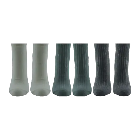 XGRİ POLO B-104 (35-41) Dikişsiz Ponponlu Bayan Soket Çorap 12'li