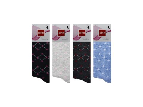 Şirin 4000-113 Bayan Penye Çorap 12'li