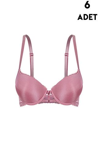 Aysemin 5091 B Cup Balenli Destekli Bayan Sütyen 6'lı