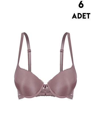 Aysemin 5091 B Cup Balenli Destekli Bayan Sütyen 6'lı