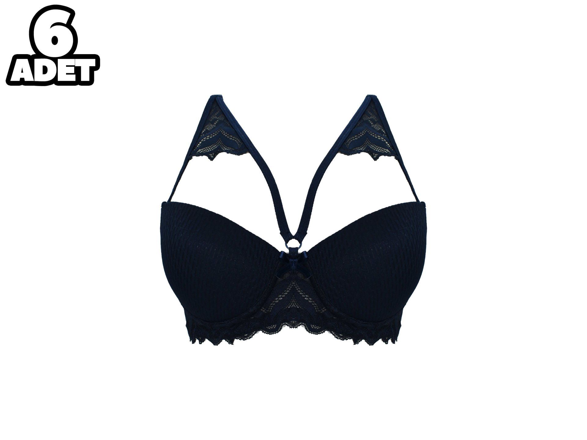 Aysemin 5040 B Cup Balenli Destekli Bayan Sütyen 6'lı