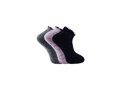 XGRİ POLO 82-3 Bayan Havlu Patik 12'li