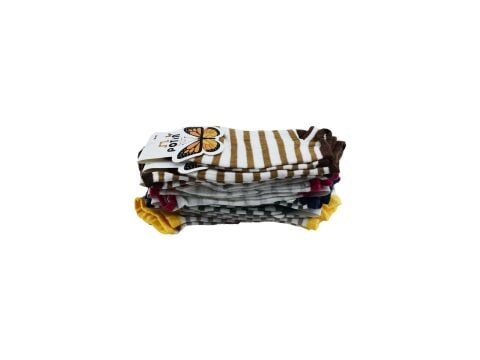 Potin 4-17 Penye Pamuklu Bayan Patik 12'li