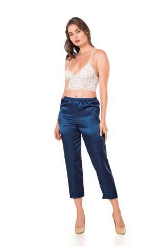 Moongirl 306 Bayan Saten Pijama Takım