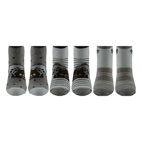 Vakre 9328-30 (36-40) Bayan Penye Patik Çorap 12'li