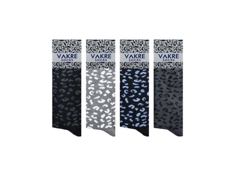 Vakre 9212-25 Bayan Penye Likralı Çorap 12'li