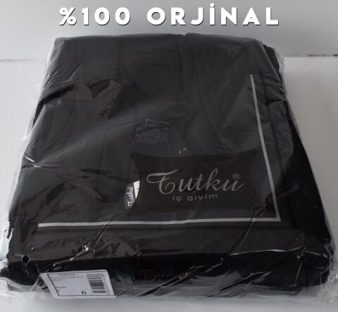 Tutku 0102 Erkek Renkli Ribana Atlet 6'lı