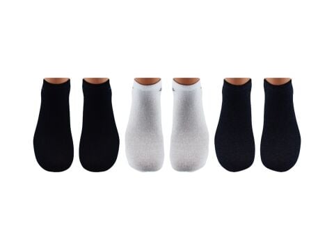 PELİN 13-3 Topuk Burun Takviyeli Parfümlü Erkek Patik Çorap 12'li