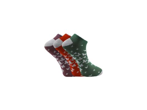 Vakre 9328-12 Bayan Penye Patik Çorap 12'li