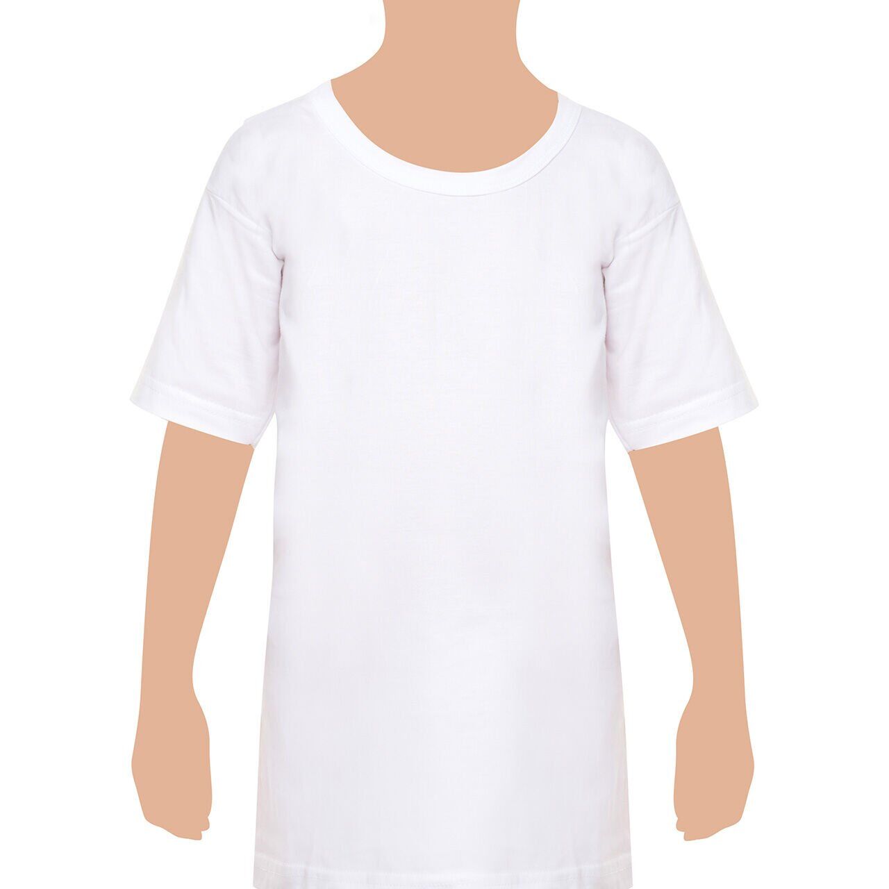 Tutku 0127 Erkek Çocuk Penye Bisiklet Yaka Atlet 6'lı