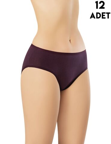 Kota 5002 (M-L-XL) Bayan Penye Bikini 12'li