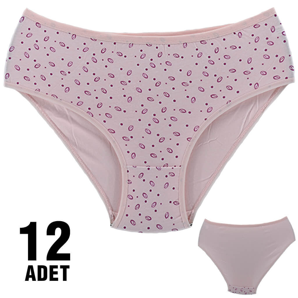 Dondeza 301-31 Desenli Bayan Bato 12'li