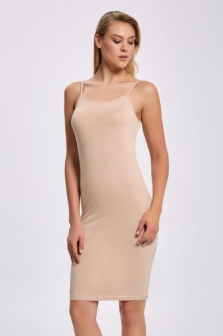 İlke 2415 İp Askılı Viskon Bayan Tunik