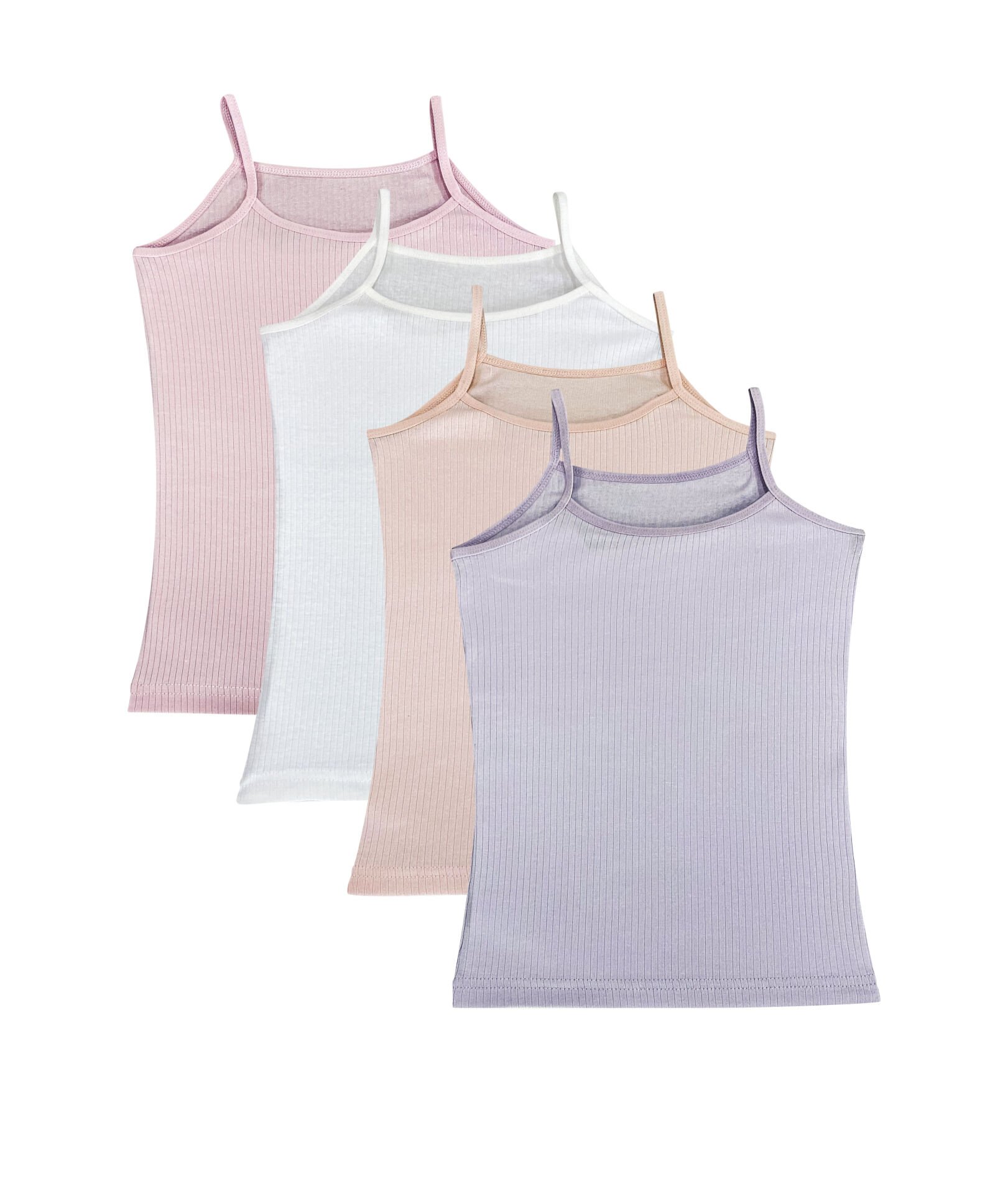 Kota 3420 Kız Çocuk İp Askılı  Raporlu Ribana Atlet 12'li