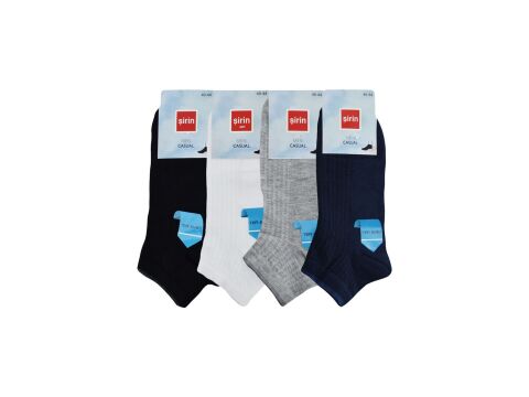 Şirin 7010-25 (40-44) Ter Emici Erkek Penye Patik 12'li