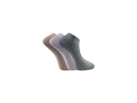 Şirin 4030-51 (36-40) Dikişsiz Bayan Penye Patik Çorap 12'li