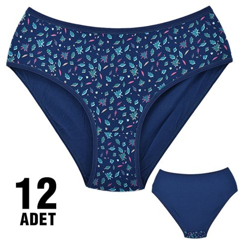 Dondeza 301-13 Desenli Bayan Bato 12'li