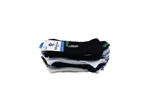 Rıdvan Özmen 5-9 Parfümlü Yıkamalı Erkek Patik Çorap 12'li