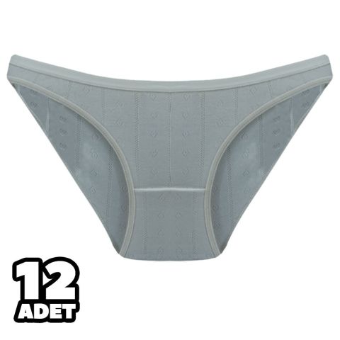 Tutku 0679 Jakarlı Bayan Bikini 12'li