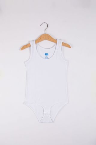 Berrak 2538 Kolsuz Kız Çocuk Çıtçıtlı Badi (Kancalı)