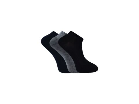 Alliza 7003 Yıkamalı Dikişsiz Ter Emici Erkek Bambu Patik Çorap 12'li