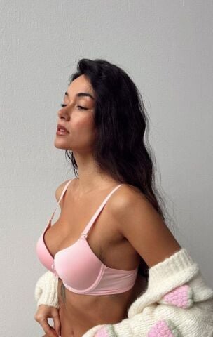 Cansoy 161 B Cup (75-80-85-90) Silikonlu Destekli Mikro Tulumlu Bayan Sütyen 6'lı