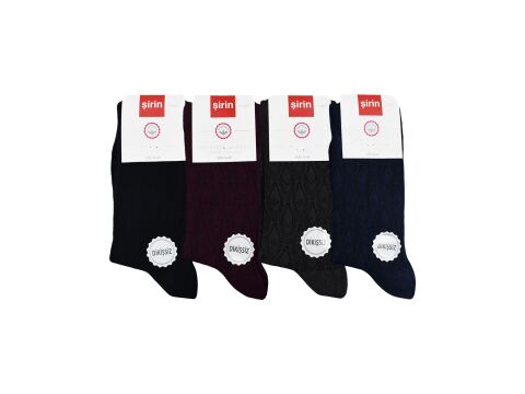 Şirin 4150-101 (36-40) Dikişsiz Bayan Penye Çorap 12'li