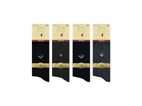 Pelin 1-24 Erkek Likralı Çorap 12'li