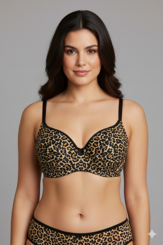 Ebru 1152 Balenli Destekli Silikonlu Bayan Sütyen 6'lı