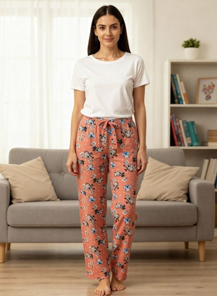 Dondeza 5085 (2XL-3XL) Bayan Tek Alt Pijama 6'lı