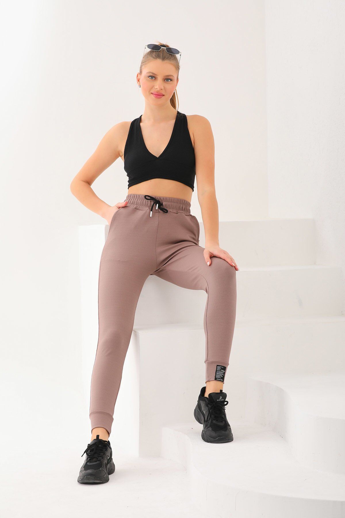 Vogsing 387 Vizon Fitilli Cepli Bayan Eşofman