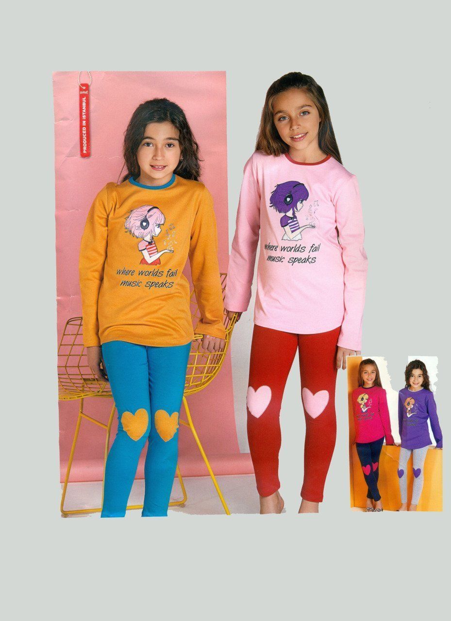 ELSİMA GARSON BOY KIZ ÇOCUK PİJAMA 1737