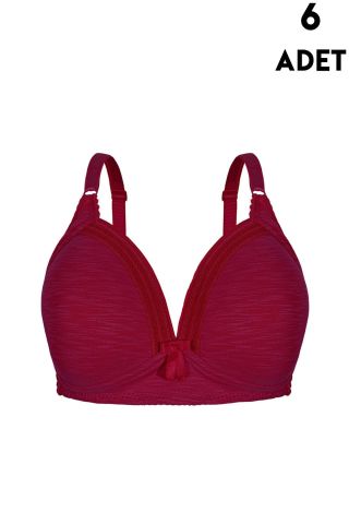Aysemin 5100 C Cup Balensiz Desteksiz Bayan Sütyen 6'lı