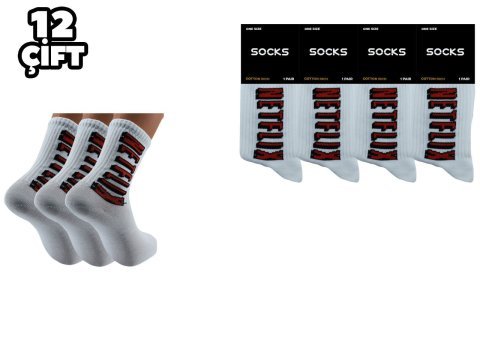 Esinti 14-12 Bayan Kolej Çorap 12'li