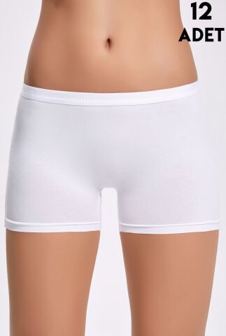 İlke 422 Bayan Boxer Şort 12'li