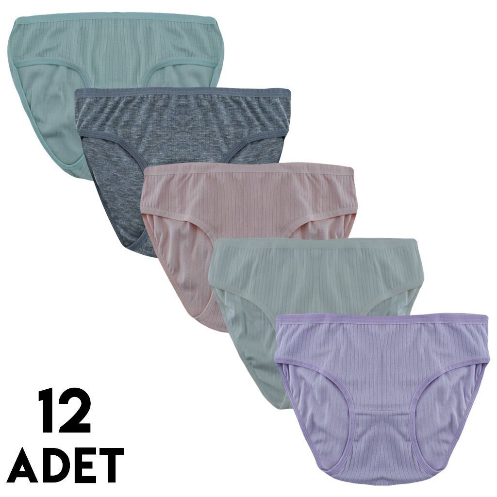 İntimo 2542 Raporlu Kız Çocuk Külot 12'li
