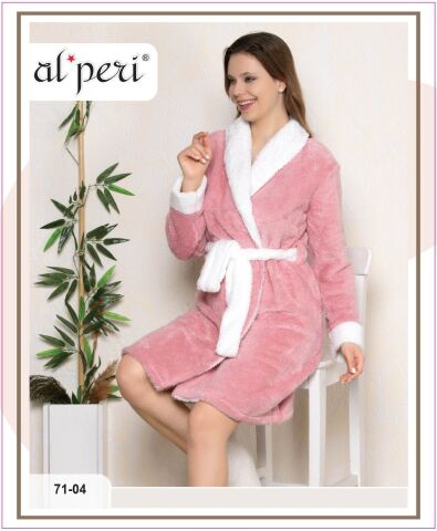 Alperi 71-04 Polar Bayan Uzun Kollu Sabahlık 4'lü