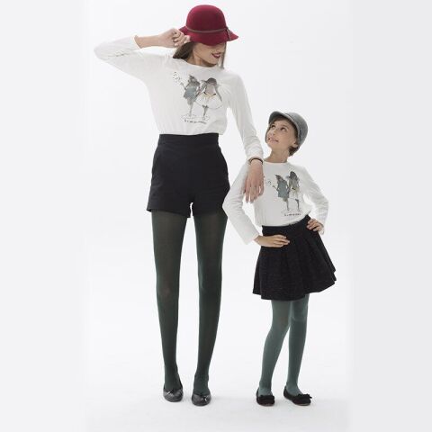 Müjde Micro 40 Den Opak Çocuk Külotlu Çorap 6'lı