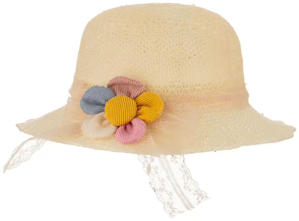 Kitti P-T26720-01 (5-8) Yaş Kız Çocuk Merserize Şapka 6'lı