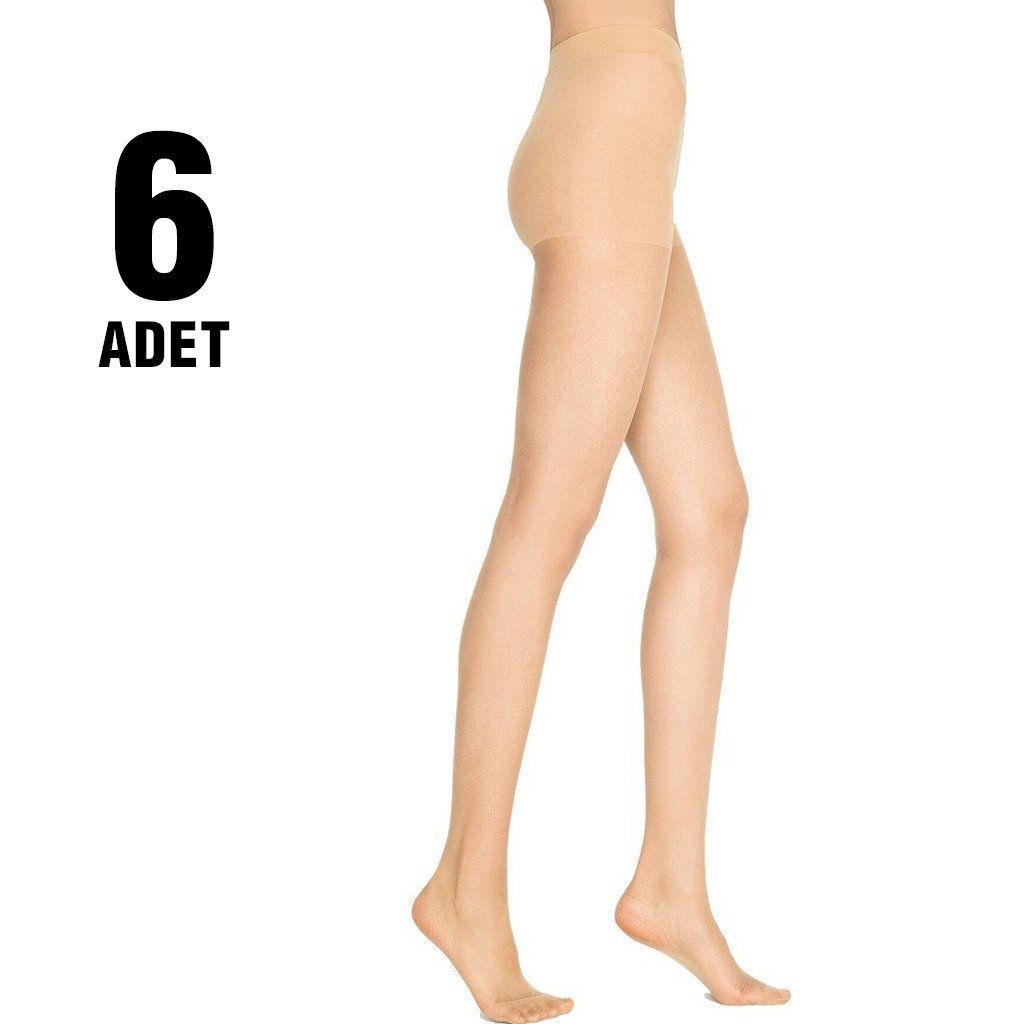 Penti Fit 15 Bayan Külotlu Çorap 6'lı kaşmir(52) - 4