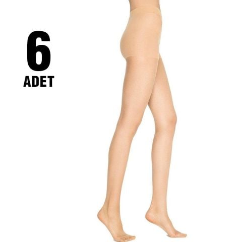 Penti Fit 15 Bayan Külotlu Çorap 6'lı kaşmir(52) - 4