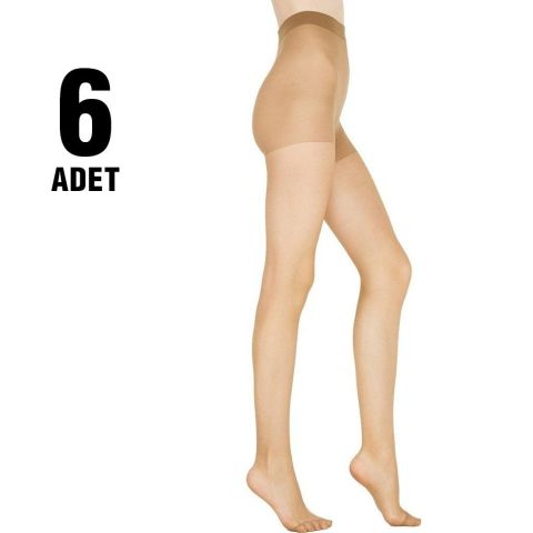 Penti Fit 15 Bayan Külotlu Çorap 6'lı kaşmir(52) - 4