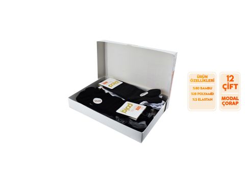 Pola 4150-22 Yazlık Erkek Modal Patik 12'li