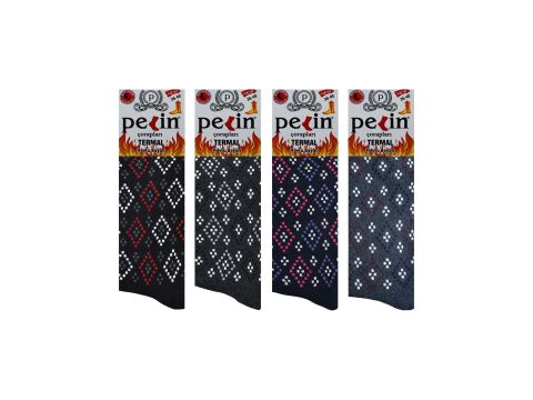 Pelin 10-4 Kışlık Bayan Termal Havlu Çorap 12'li