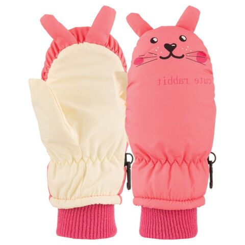 Kitti 420-11 (2-5 Yaş) Kız Çocuk Kar Eldiveni 6'lı